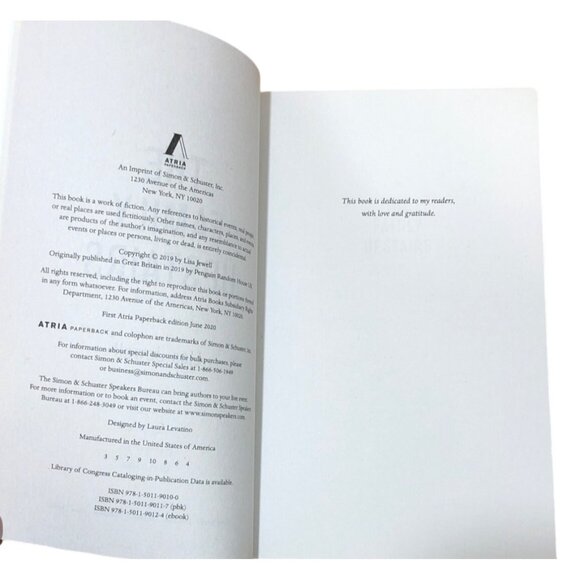 The Family Upstairs By Lisa Jewell Paperback Mystery Novel - Picture 8 of 9